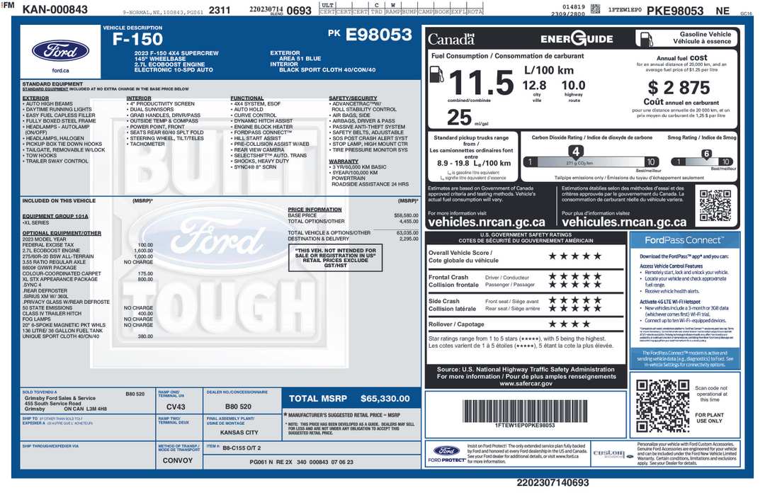 2023 Ford F-150 XL - Image 2
