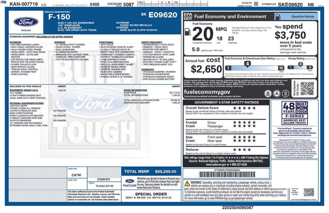 2025 Ford F-150 XLT - Image 3