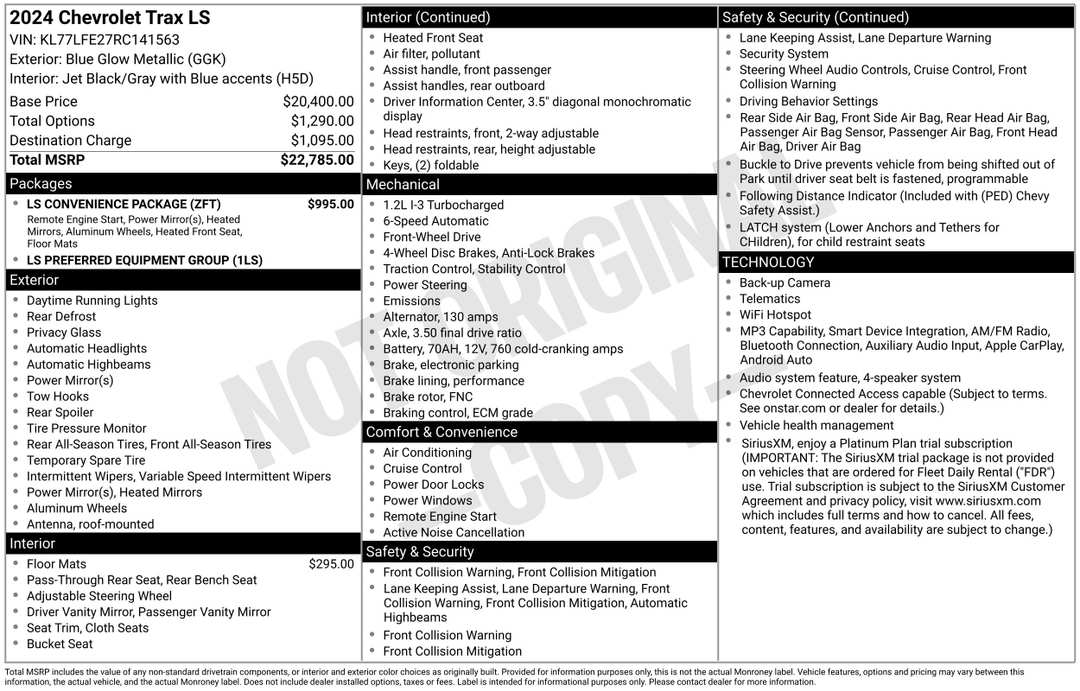 2024 Chevrolet Trax LS - Image 2