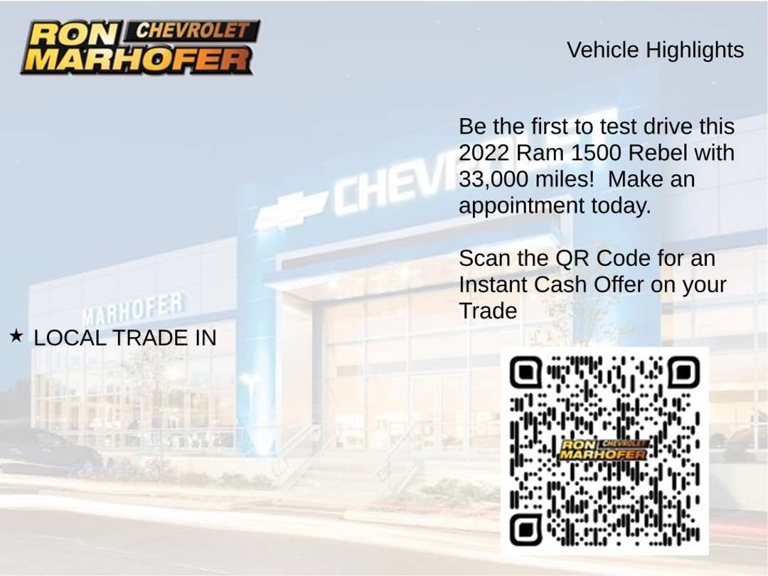 2022 Ram 1500 Rebel - Image 3