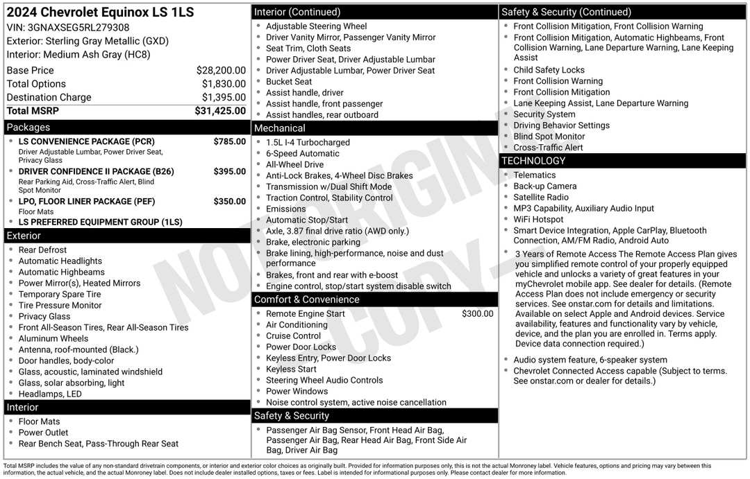 2024 Chevrolet Equinox LS - Image 2