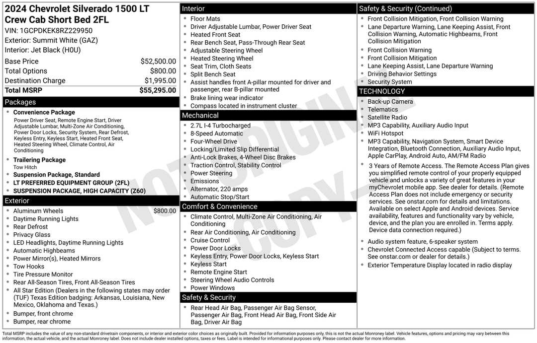 2024 Chevrolet Silverado 1500 LT - Image 2