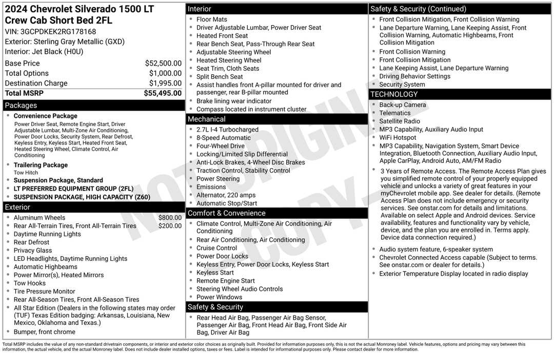2024 Chevrolet Silverado 1500 LT - Image 2