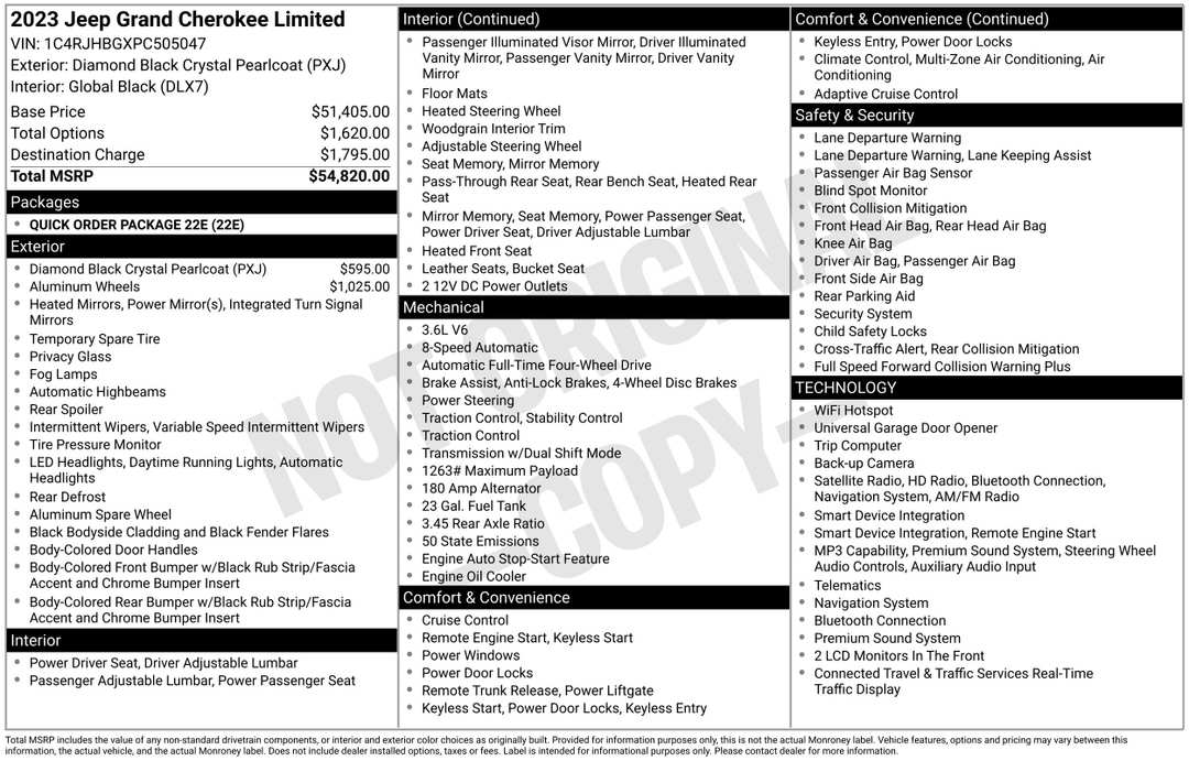 2023 Jeep Grand Cherokee Limited - Image 3