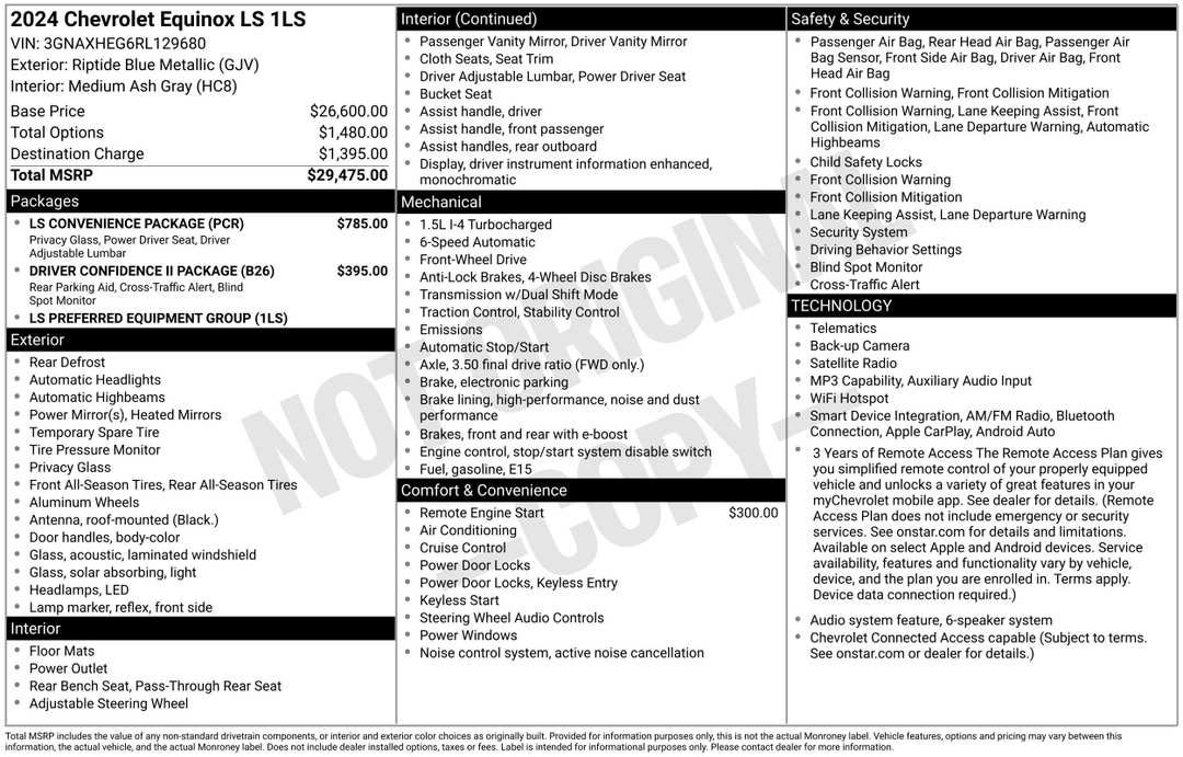 2024 Chevrolet Equinox LS - Image 2